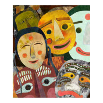 Traditional Korean Masks posters by daphne1024 Traditional Korean Masks posters