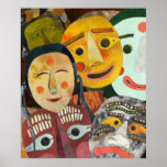 Traditional Korean Masks posters