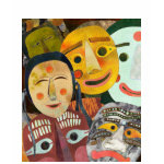 Traditional Korean Masks T-Shirt shirt