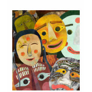 Traditional Korean Masks T-Shirt shirt