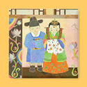 Traditional Korean Wedding: Cute Wedding Gift magnets