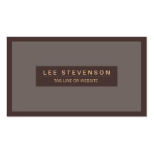 Traditional Masculine Professional  Business card
