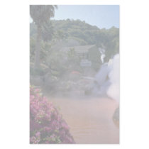 Traditional mineral water bath, Bephu, Japan Custom Stationery
