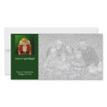 Traditional Nutcracker Holiday photo cards