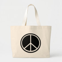 Traditional peace symbol bag