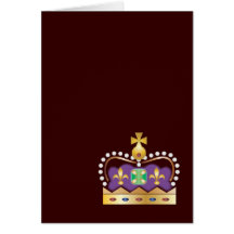 Traditional Royal Crown Card
