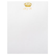 Traditional Royal Crown II Letterhead Template