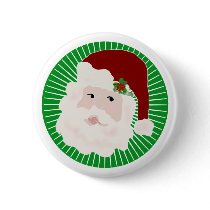 Traditional Santa buttons by christmasshop Traditional Santa buttons