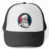 Traditional Santa Face hats by ChristmasStamps Traditional Santa Face hats