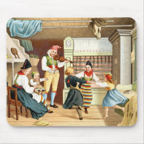 Traditional Scandinavian family Mouse Pad