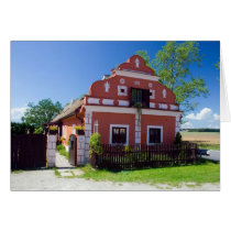 Traditional South Bohemia House cards