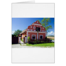 Traditional South Bohemia House cards