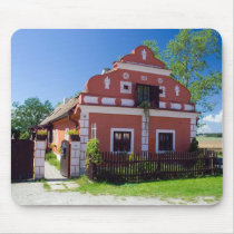 Traditional South Bohemia House mousepads