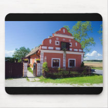 Traditional South Bohemia House mousepads