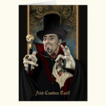 Traditional Vampire Greetings & Notecards