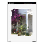 Traditional White House With Bougainvi In Crete iPad 3 Skin