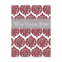 Traditional Wine Invitation / Postcard by marksdoanproduction Traditional Wine Invitation / Postcard