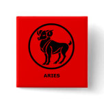 Traditional Zodiac: Aries, The Ram Pinback Button