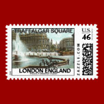 TRAFFALGAR SQUARE (MOJISOLA A GBADAMOSI OKUBULE0 stamps