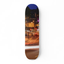 Traffic At Night In Harrogate Town Centre skateboards by lifesphere Traffic At Night In Harrogate Town Centre skateboards