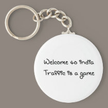 Traffic is a game keychains