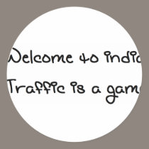 Traffic is a game stickers