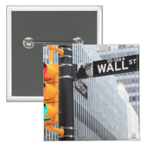 Traffic Light and Wall Street Sign Button