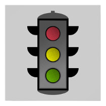 Traffic Light posters by ElectricPopSpot Traffic Light posters
