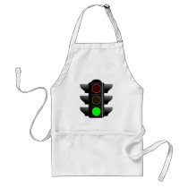 Traffic light traffic light green green apron