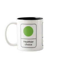 TRAFFIC LIGHTS CHOICE COFFEE MUG