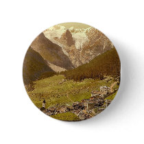 Trafoi and Trafoi Ice Wall, Tyrol, Austro-Hungary Pinback Buttons
