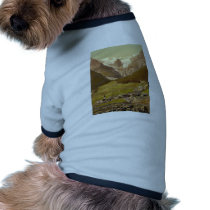 Trafoi and Trafoi Ice Wall, Tyrol, Austro-Hungary Dog Tshirt