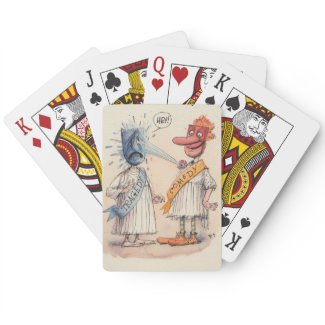 Tragedy and Comedy Playing Cards