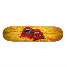 Tragedy and Happiness Skate Deck