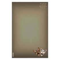Tragedy & Comedy Customized Stationery