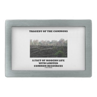 Tragedy Of The Commons A Fact Of Modern Life Belt Buckles