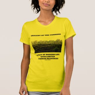 Tragedy Of The Commons A Fact Of Modern Life Tees