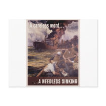 Tragic event postcards