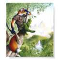 Trail Blazing Fox Print