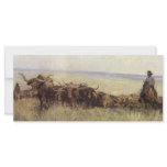 Trail Herd to Wyoming by WHD Koerner Rack Card Design