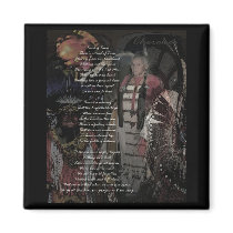 trail of tears fridge magnet