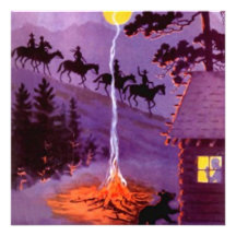 TRAIL RIDE HORSEBACK RIDING CAMPING INVITATIONS