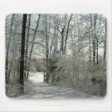 Trail To The Winter Lake-Mousepad by pammys Trail To The Winter Lake-Mousepad