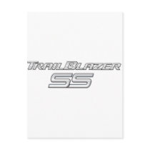 Trailblazer SS Emblem Post Card