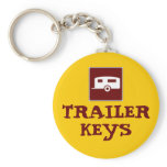 Trailer Camper Motorhome Keychain