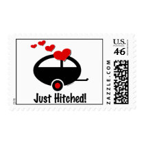Trailer Just Hitched postage by pinkinkart Trailer Just Hitched postage