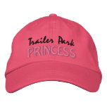 Trailer Park Princess embroidered hats