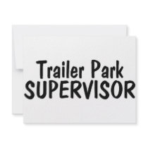 Trailer Park Supervisor invitations