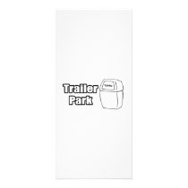 Trailer Park Trash Personalized Rack Card