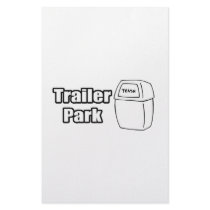 Trailer Park Trash stationery
